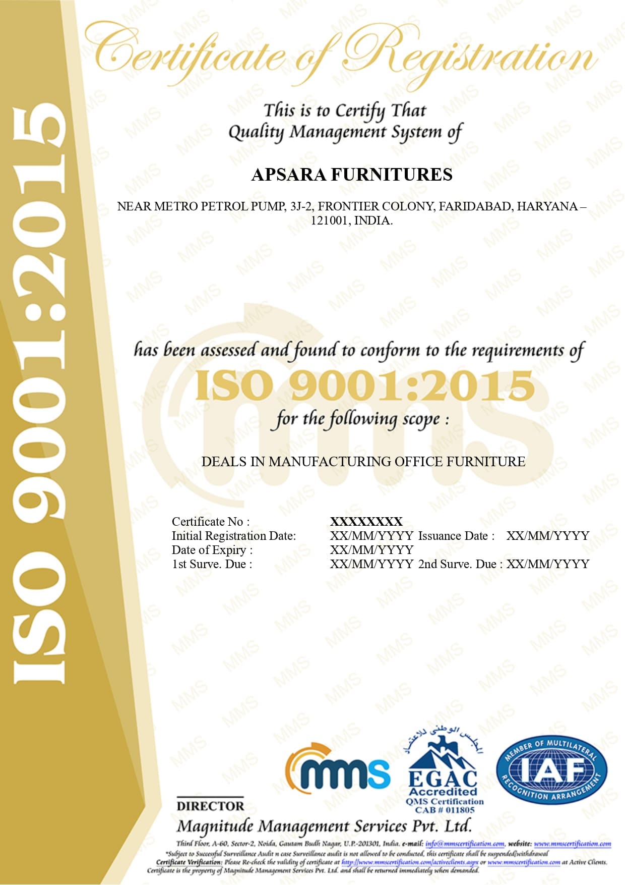 Certificate 3